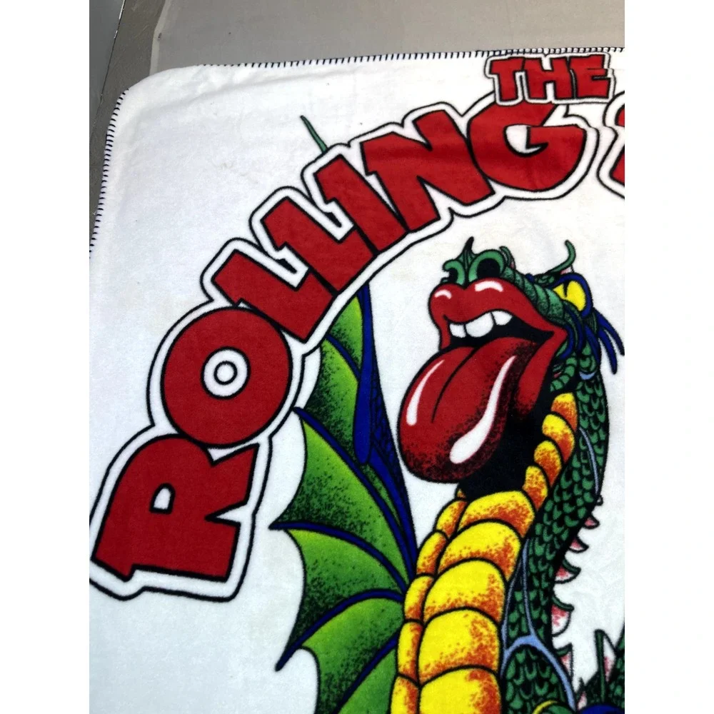 Vintage‎ Rolling Stones Tour Blanket 61